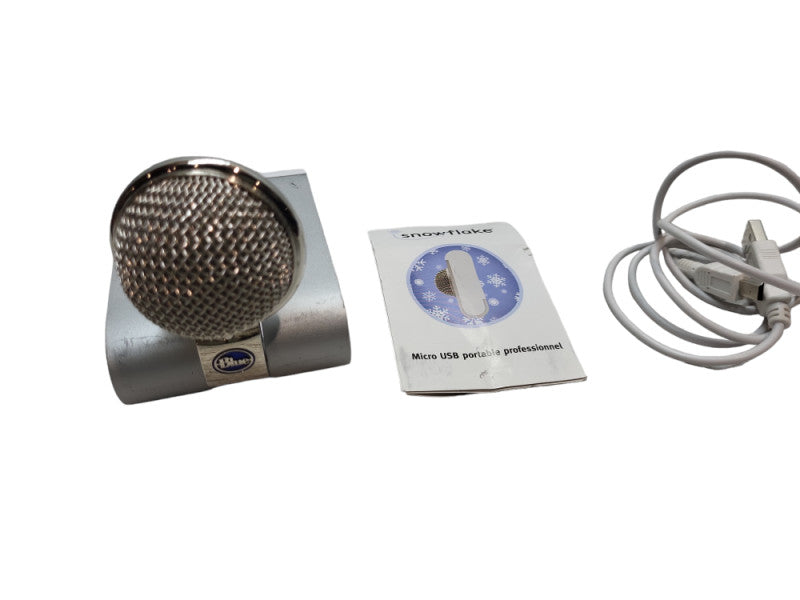 Snow Flake Micro USB Portable Mic &
