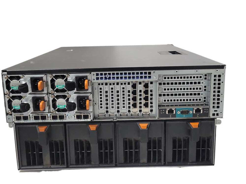 Dell PowerEdge M630 VRTX Chasis with 4x M630 Blades, 4x PSU, READ _