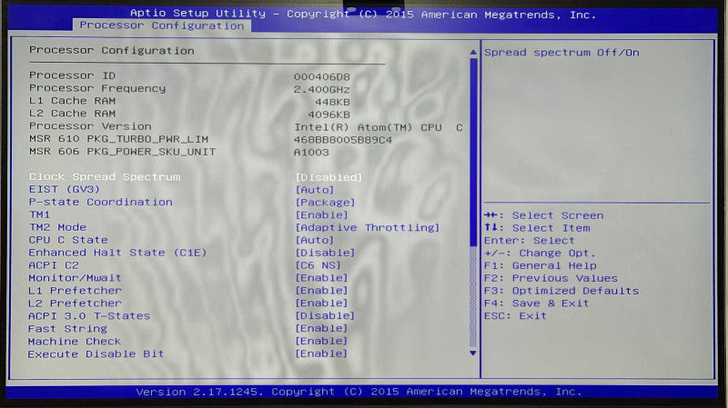 Supermicro SuperChassis CSE-721 Mini Tower, Intel Atom CPU 2.40GHz, 8GB RAM