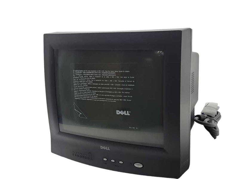 Open-Box Dell E551C 15â CRT 1024 x 768 VGA PC Monitor only, READ _