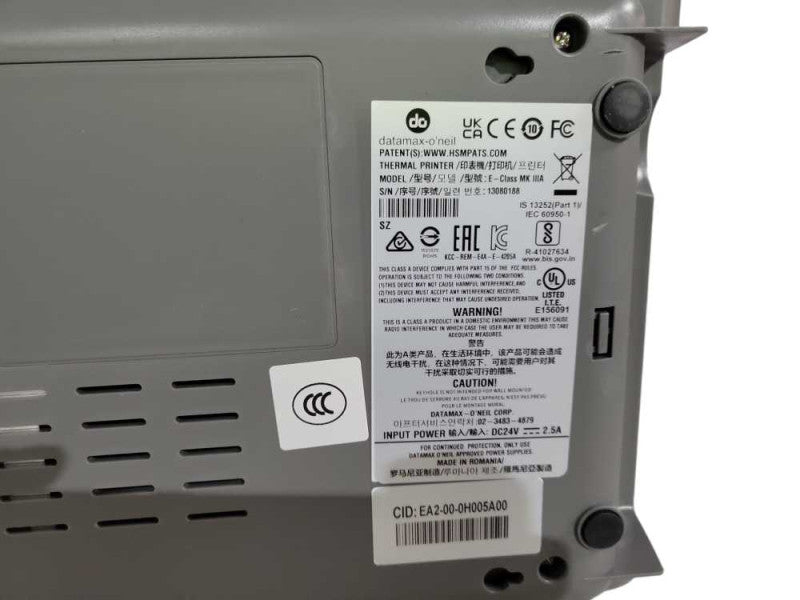 Datamax E-Class Mark III Thermal Transfer Label Printer !