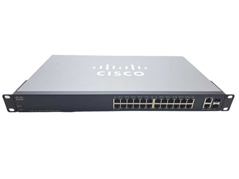 Cisco SG200-26 | 26-Port Gigabit Smart Network Switch | 2x SFP