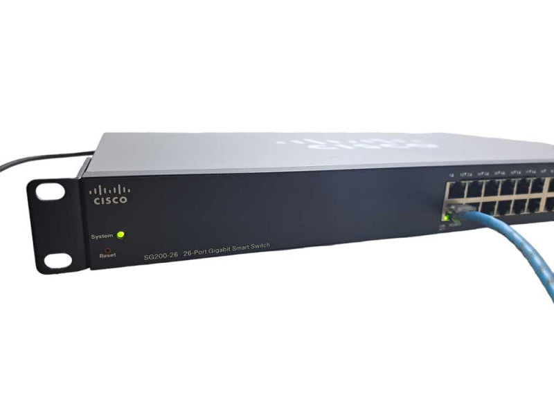 Cisco SG200-26 | 26-Port Gigabit Smart Network Switch | 2x SFP
