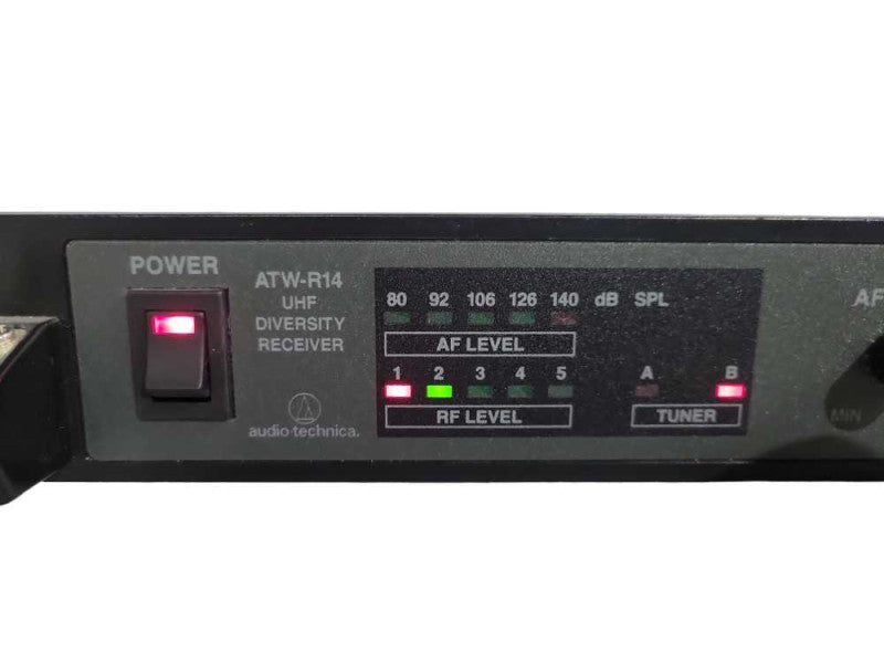 Audio Technica ATW-R14 UHF Diversity Receiver !