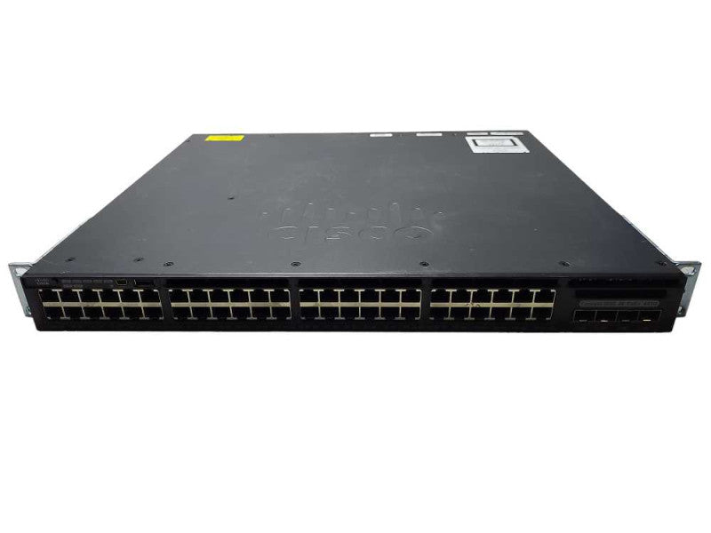 Cisco WS-C3650-48FS-E 48 1GE PoE+ 4x1GE 2x PSU $