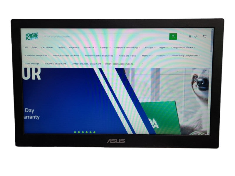 ASUS MB168B 15.6\\" HD Portable USB-Powered Monitor