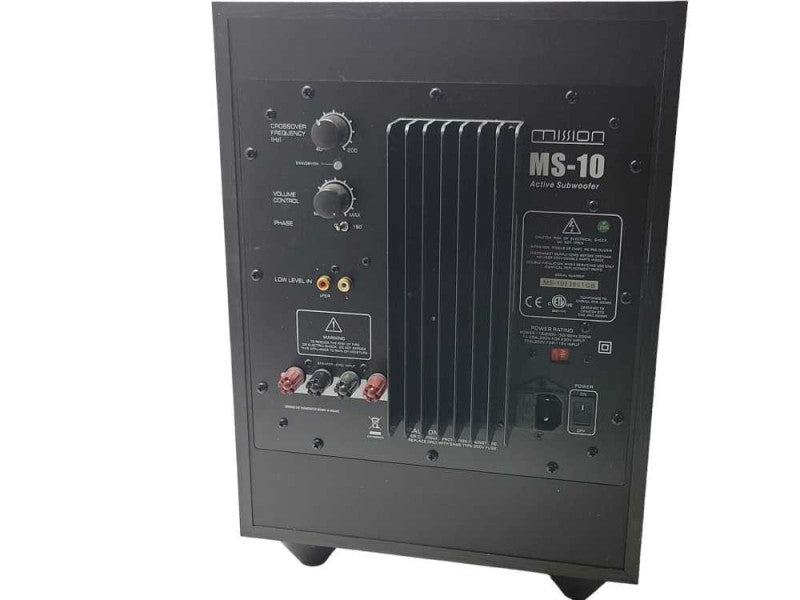 Mission MS-10 Active Subwoofer _