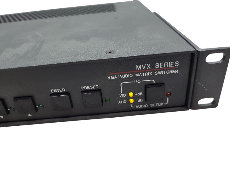 Extron MVX 44 VGA A 60-635-21 VGA Video & Audio Matrix Switcher &