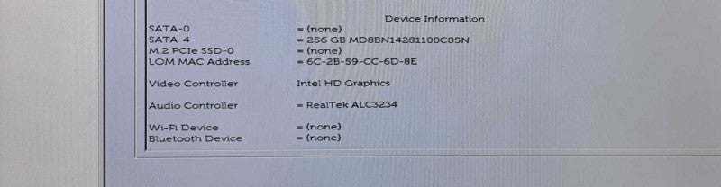 Dell OptiPlex 7060 USFF | i5-8500T @ 2.10GHz 6C, 8GB DDR4, 256GB NVMe