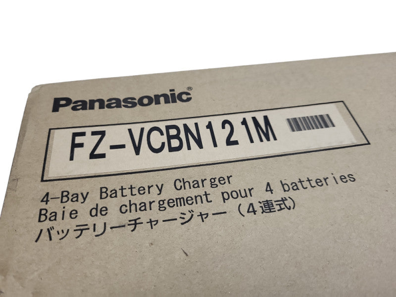 Panasonic 4-Bay Charger for Toughpad FZ-N1 FZ-VCBN121M Battery Charger &