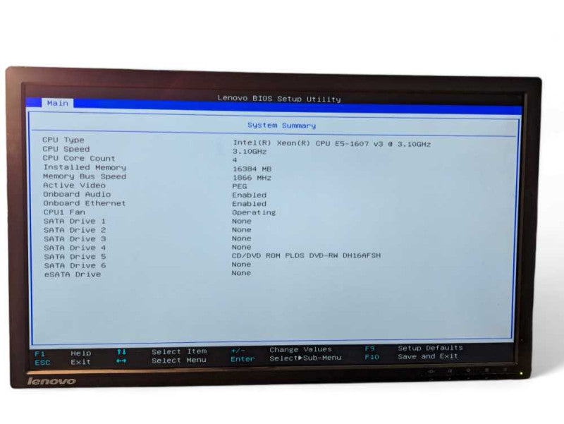 Lenovo ThinkStation P500 Xeon E5-1607 v3 3.10GHz 16 GB DDR4 -