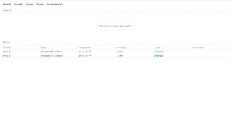 Synology DiskStation DS218J 2-Bay NAS Network Attached Storage, 2x 2TB HDDs
