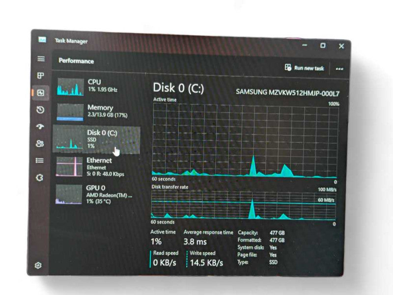 Lenovo ThinkCentre M75q - 1 Ryzen 5 PRO 3400GE, 16GB RAM & 512GB NVMe  -