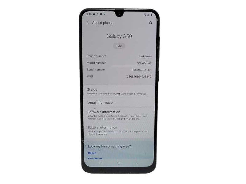 Samsung Galaxy A50 64GB (SM-A505W) READ $
