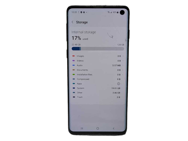 Samsung Galaxy S10 128GB (SM-G973W) - READ $