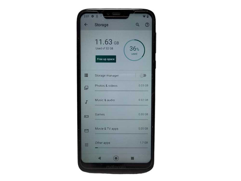Motorola Moto G7 Power 32GB READ $