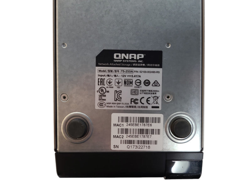 QNAP TS-253A 2-Bay Network Attached Storage, 4GB RAM, 2x 2TB HDD