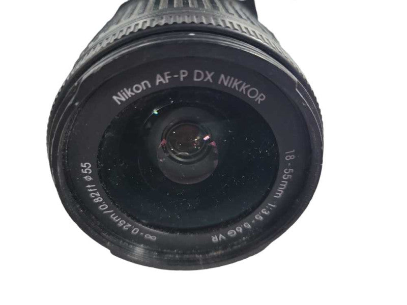 Nikon D3400 24.2MP Digital SLR DSLR Camera Nikon AF-P DX NIKKOR 18-55 mm READ  !