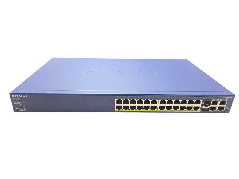 NetGear FS728TPv2 | 28/24 Fast PoE, 2x Gigabit Uplink Network Switch Q