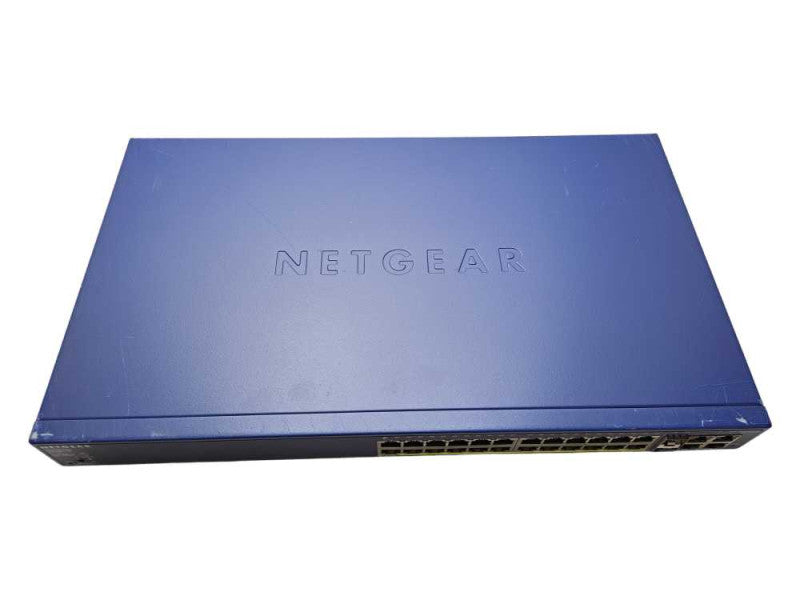 NetGear FS728TPv2 | 28/24 Fast PoE, 2x Gigabit Uplink Network Switch Q