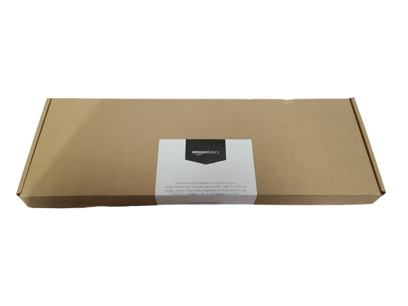 *New Sealed* Amazon Basics Wired Keyboard Q