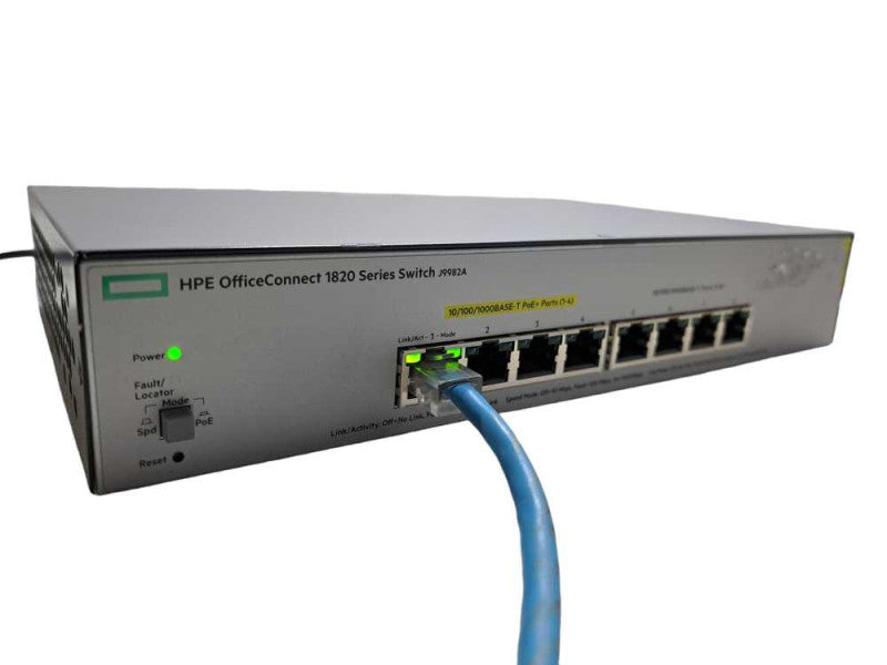 HP OfficeConnect 1820-8G-PoE+ 8-Port 65W Managed Switch J9982A