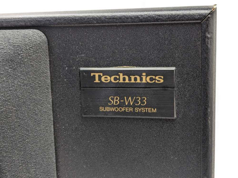 Rare and Powerful Technics 200 Watts 12\\" Passive Subwoofer (SB-W33) -