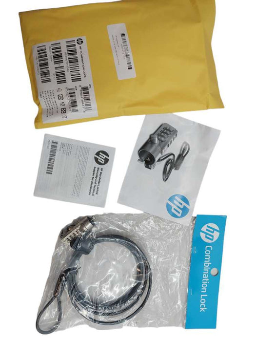 HP Laptop Cable Combination Locks ( New ) PN: T0Y15AA  Q=