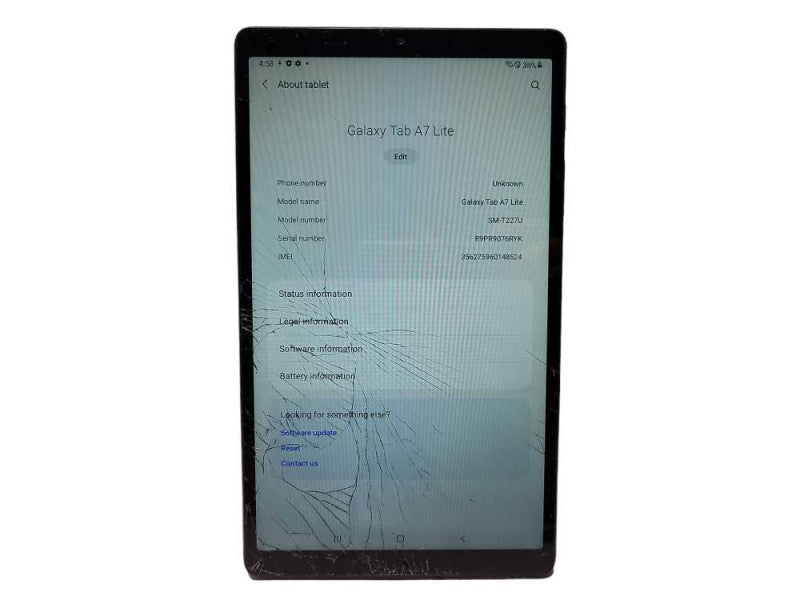 Samsung Galaxy Tab A7 Lite SM-T227U 32GB, Wi-Fi + 4G (Unlocked) 8.7\\" READ $