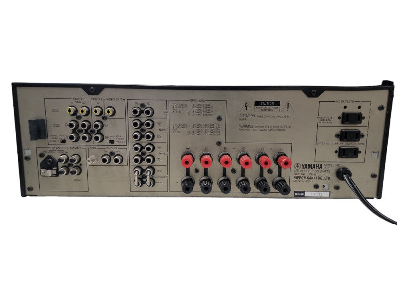 Yamaha R-9 Natural Sound Stereo Receiver| Read