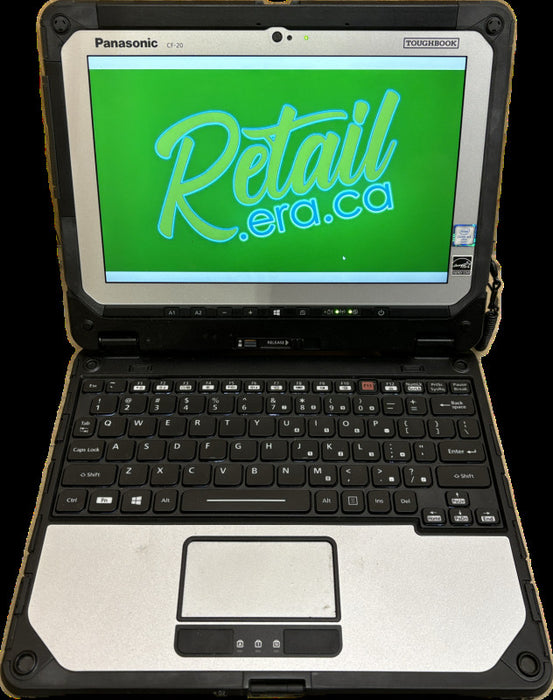 Panasonic TOUGHBOOK CF-20-1 TOUCH TABLET Laptop Core m5-6Y67 8GB 128SSD 620Hr  Lap200