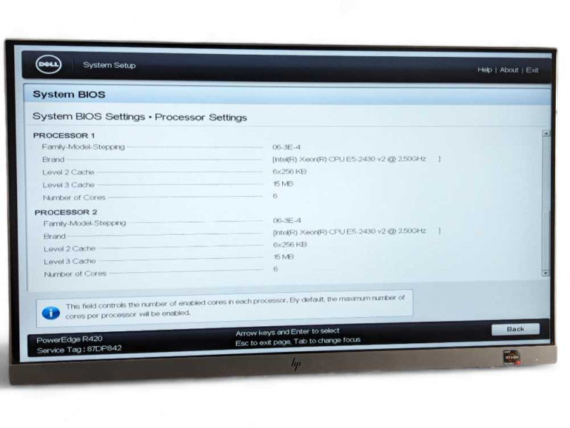 DELL PowerEdge R420 2X Intel Xeon E5-2430 V2 2.50 GHz 32GB Ram H310 Mini  Q-