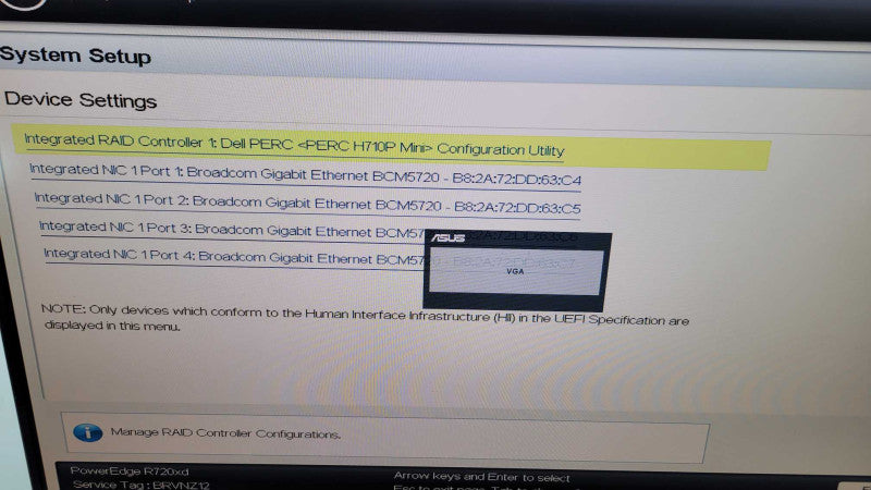 Dell PE R720xd - 2x Xeon E5-2690 v2 | 128GB RAM | NO HDD | PERC H710P Mini %