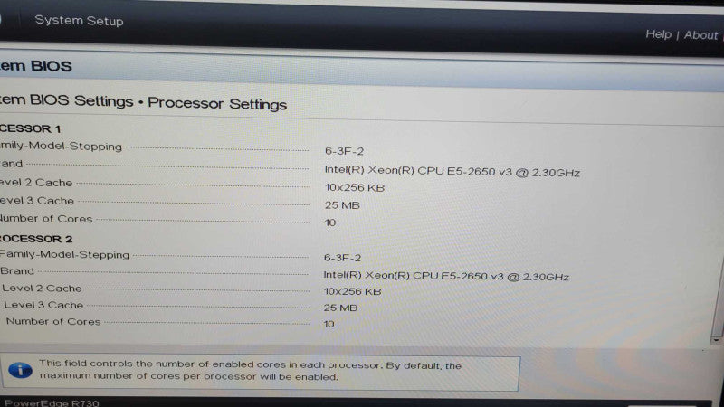 Dell PE R730 - 2x Xeon E5-2650 v3 | 128GB RAM | NO HDD | PERC H730 Mini  %