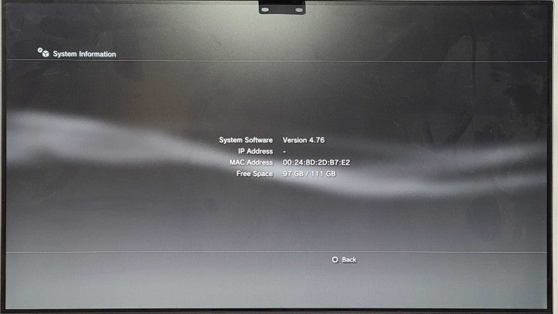 Sony PlayStation 3 PS3 Slim Console CECH-2001A 120GB