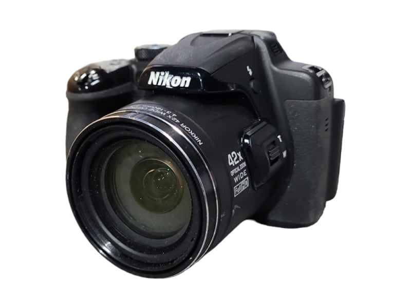 Nikon COOLPIX P520 18.1MP Digital Camera, No Battery, Black, READ