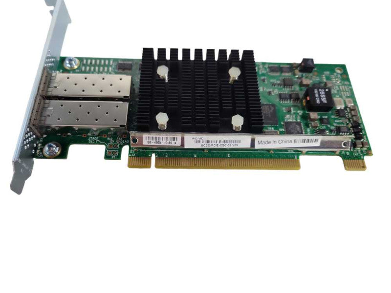 Cisco UCSC-PCIE-CSC-02 Dual Port 10GB SFP+ Ethernet Fibre Network Card Adapte !