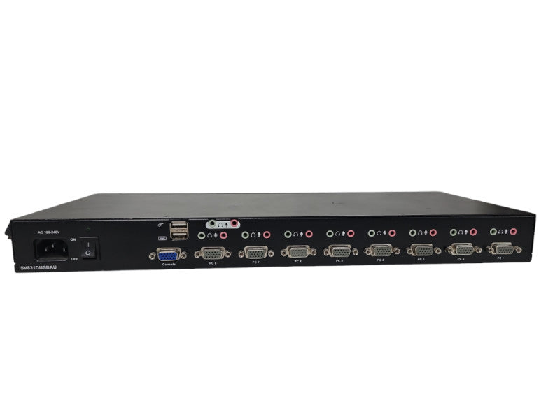 STARTECH 8 PORT RACK MOUNT DVI USB KVM SWITCH SV831DVIU