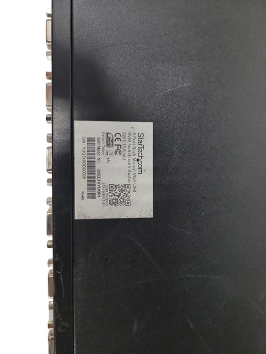 STARTECH 8 PORT RACK MOUNT DVI USB KVM SWITCH SV831DVIU