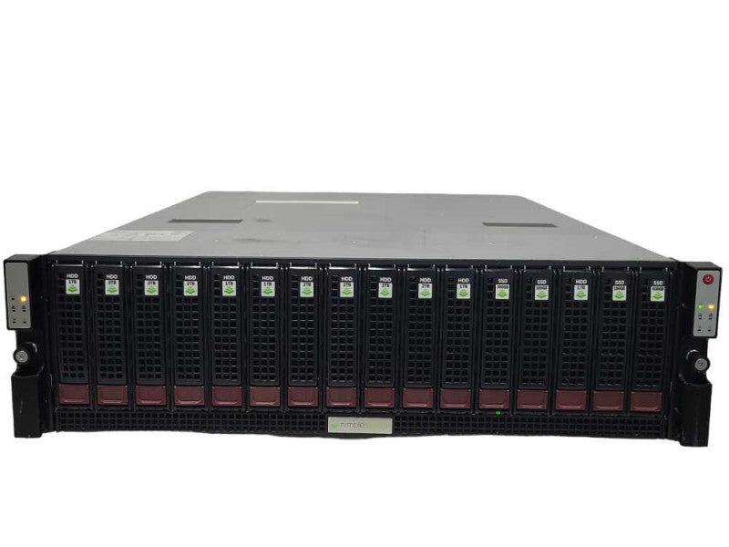 Nimble Storage Array CS200/215 SAN 16x 3.5\\" HDD Trays, 2x Controllers, 2x PSU _