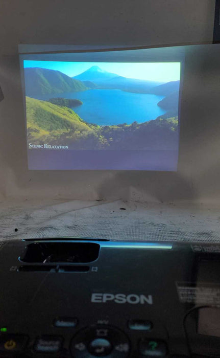Epson EX5210 H429A LCD Projector, Lamp hour: 150Hrs w/ Remote and Carry bag