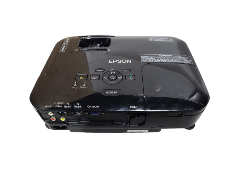 Epson EX5210 H429A LCD Projector, Lamp hour: 150Hrs w/ Remote and Carry bag