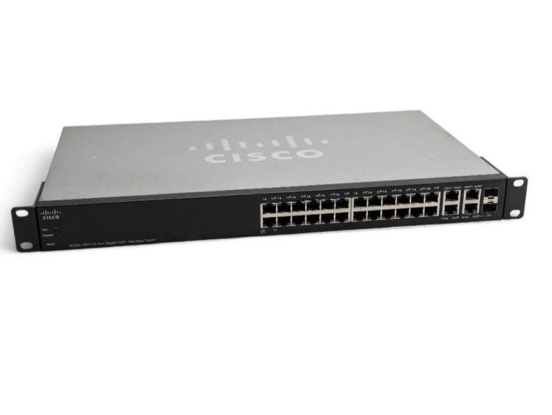 Cisco SG300-28PP 24-Port Gigabit PoE+ Web Managed Network Switch -