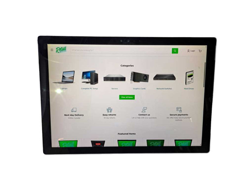 Microsoft Surface Pro 4 (1724) | i5-6300U @ 2.4GHz, 8GB Ram, 256GB SSD *READ*