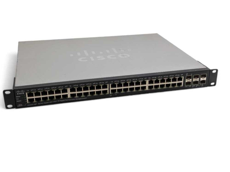 Cisco SG500X-48P | 48-Port Gigabit PoE+ 375W | 4x 10G SFP+ Stackable READ  -