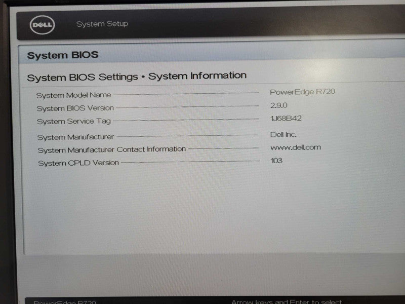 Dell R720 2U Server 2x Xeon E5-2670 v2 @ 2.50GHz 32GB Ram No Raid Mini 2.5 !