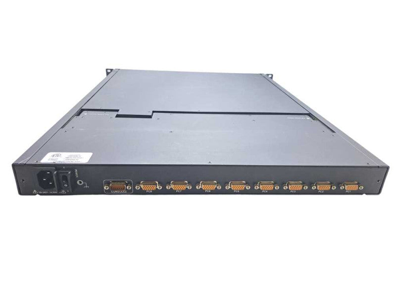 Middle Atlantic RM-KB-LCD17X8KVM | 1U Rackmount LCD Keyboard 8x KVM *READ*