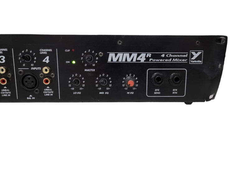 Yorkville MM4 4 Channel Powered Mixer | Read