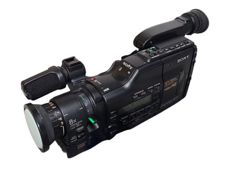 Sony Handycam CCD-V701 Video Camera, Battery, AC Adaptor, Suitcase, READ