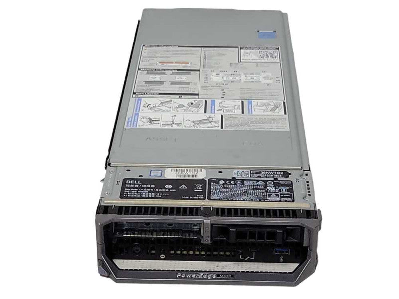 Dell PowerEdge M640 Blade Server 2x Xeon Gold 5122 3.6GHz, No RAM _